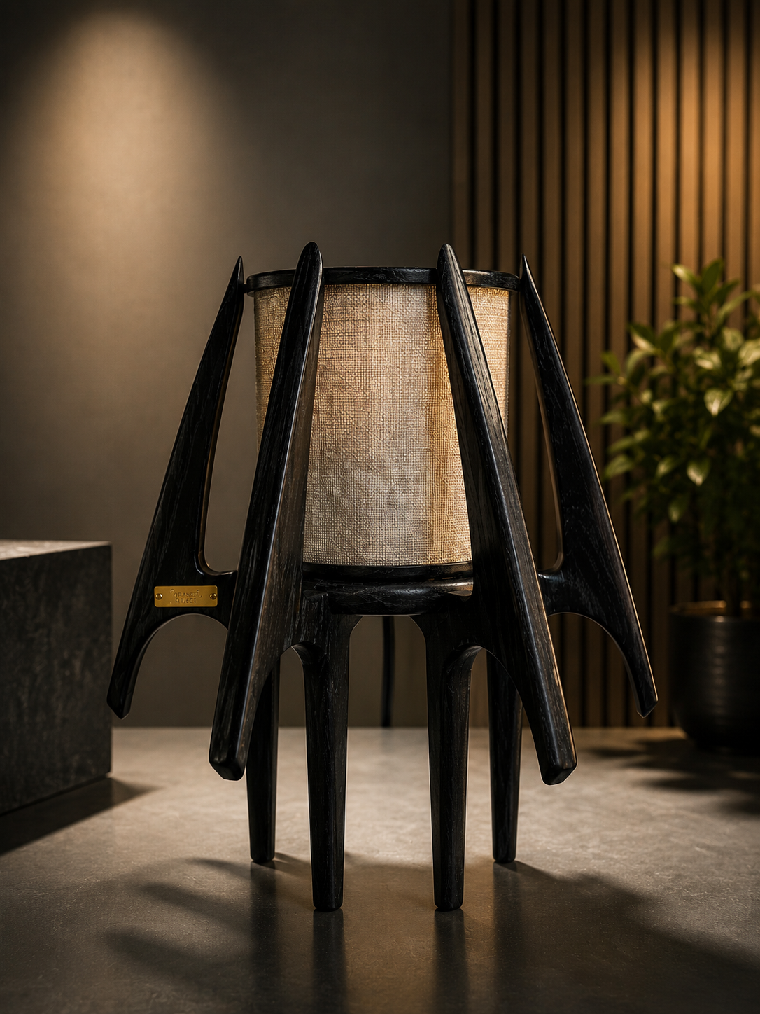 Fire Fly Halo Mid Century Modern Table Lamp